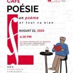 CAFE POÉSIE on 22nd August 2024