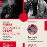 Mark of Time: Talk on Pierre Soulages and César Baldaccini