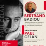 Session on Paul Celan with Bertrand Badiou